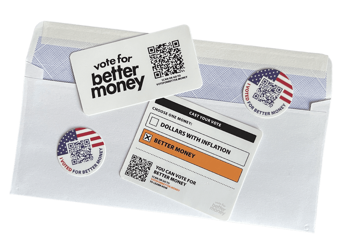 Vote For Better Money Sticker Pack preview